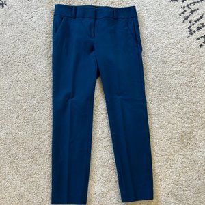 LOFT Teal Marisa Skinny Dress Pants